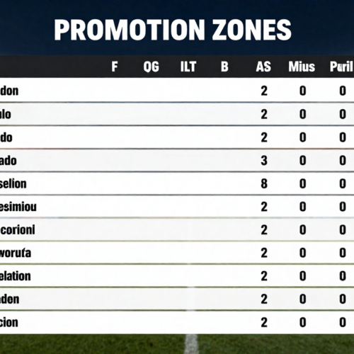 Categoría Primera B standings