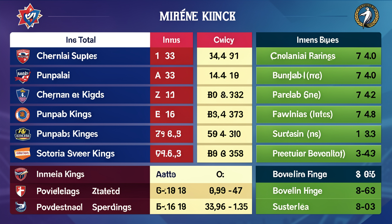 chennai super kings vs punjab kings match scorecard