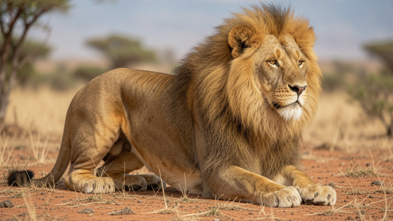 Barbary Lion: The Majestic King of the North African Mountains