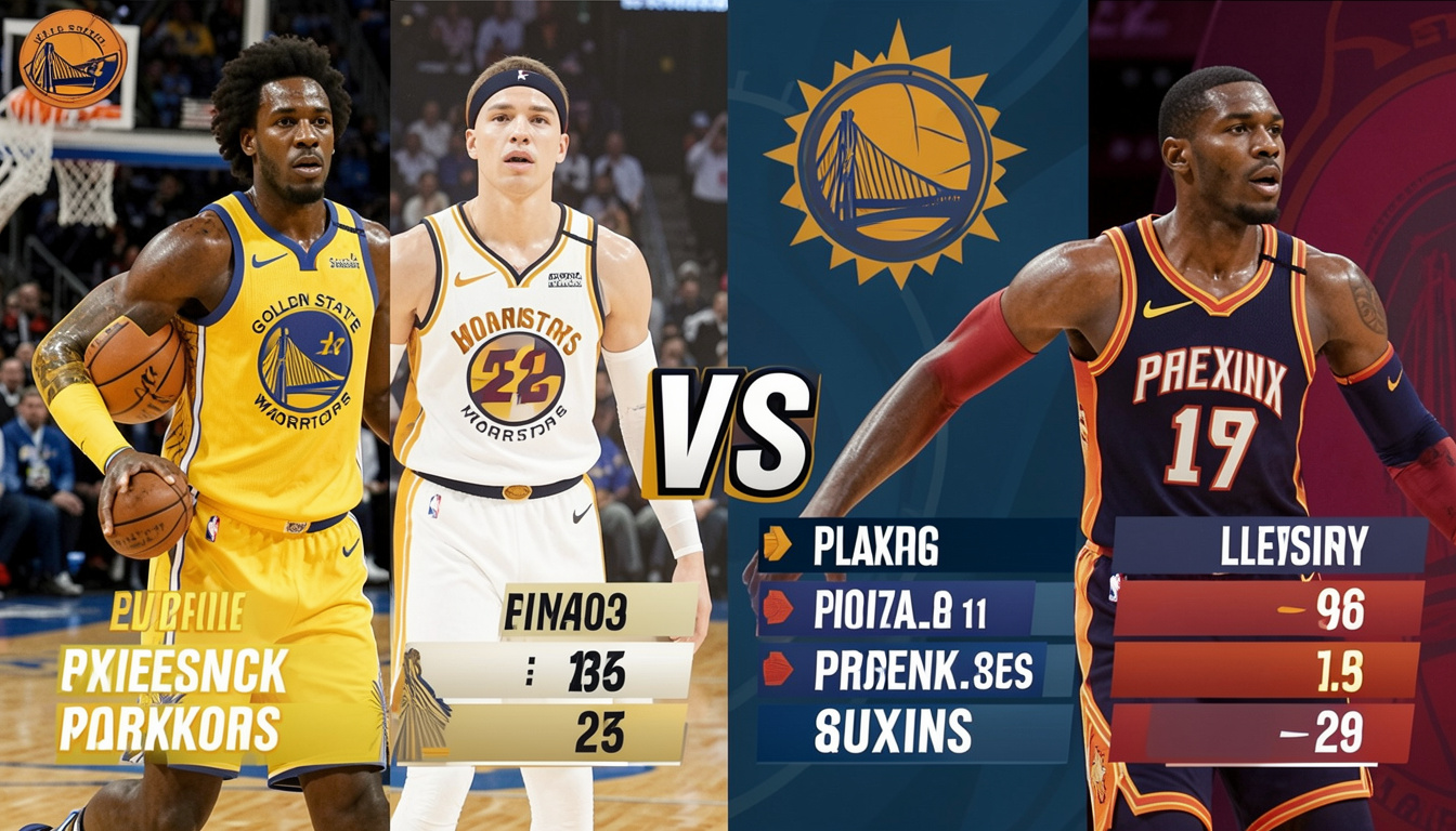 golden state warriors vs phoenix suns match player stats