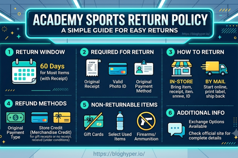 Academy Sports Return Policy