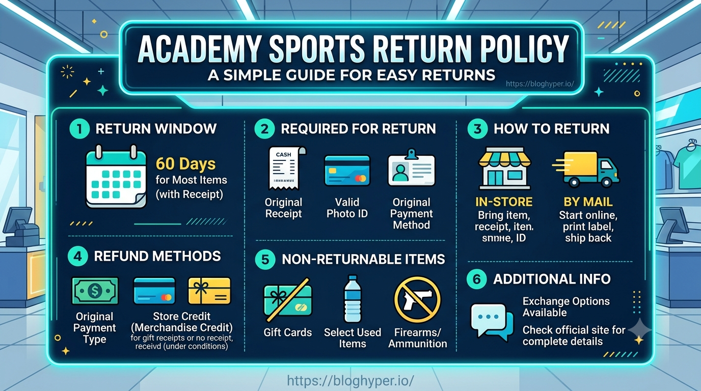 Academy Sports Return Policy